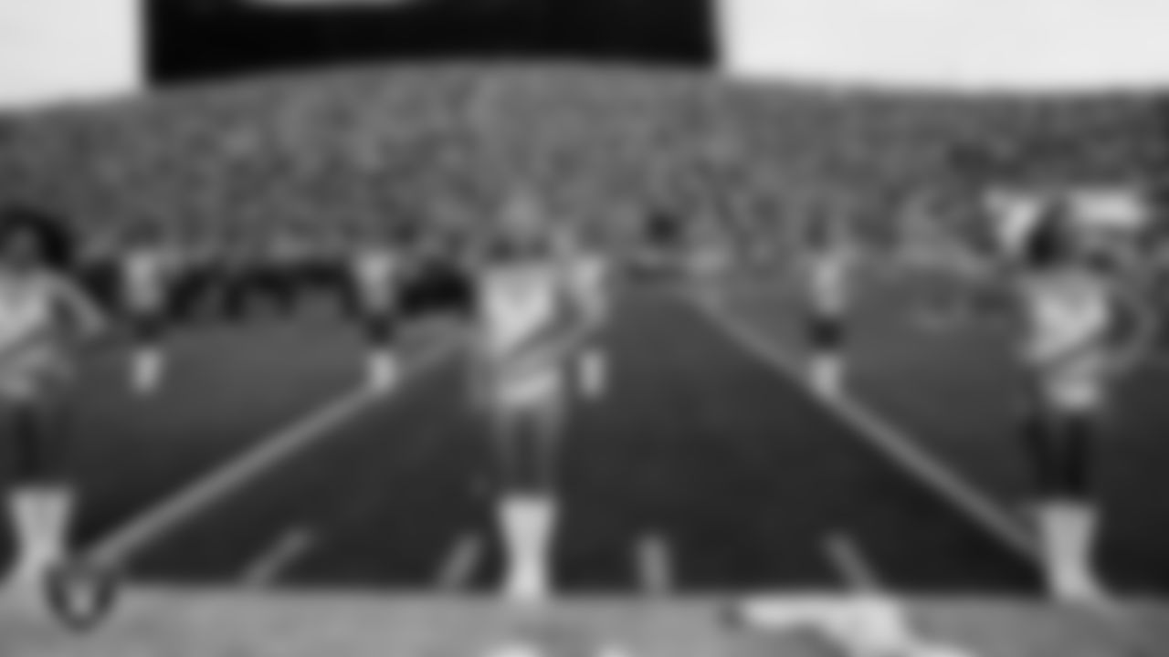 The University of Florida Fightin' Gator Marching Band and the Florida State University Marching Chiefs perform before Super Bowl XVIII between the Raiders and the Washington Football Team at Tampa Stadium, Sunday, January 22, 1984, in Tampa, Fla. The Raiders won 38-9.