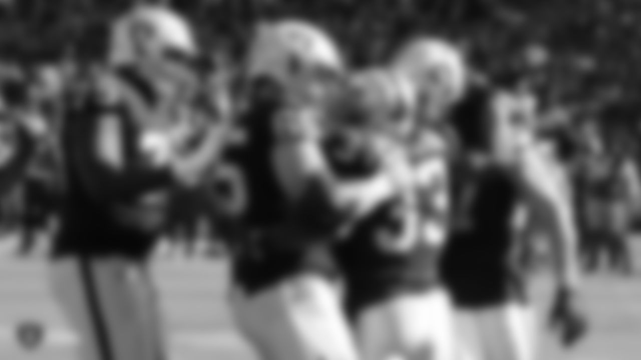 The Oakland Raiders preseason game against the Los Angeles Rams at Oakland-Alameda County Coliseum.