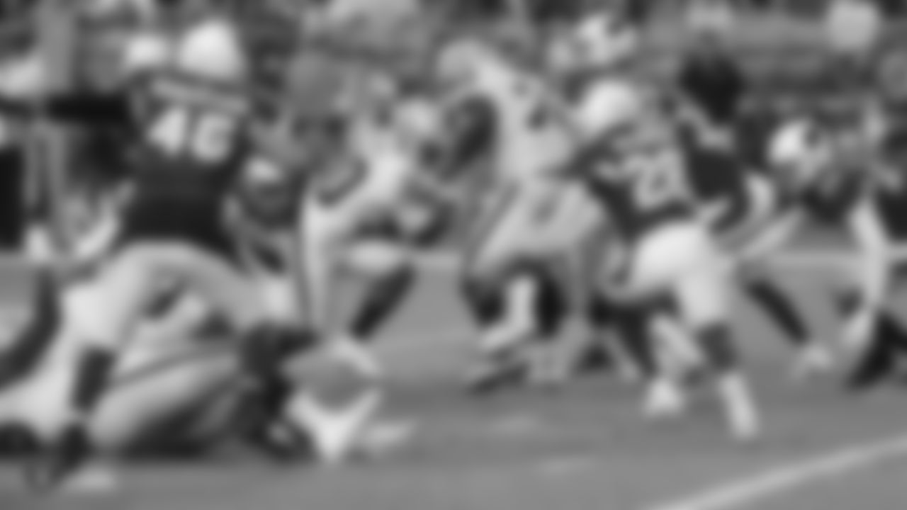 The Raiders preseason game against the Arizona Cardinals at State Farm Stadium.