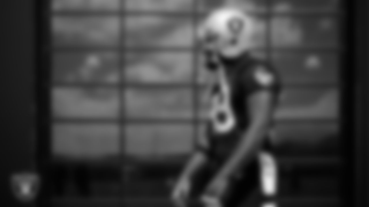 Las Vegas Raiders defensive end Clelin Ferrell (99) during practice at Intermountain Healthcare Performance Center.