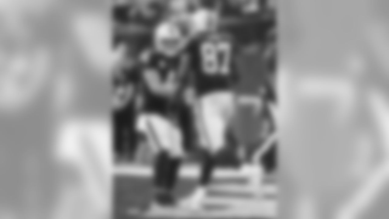 The Oakland Raiders regular season game against the Indianapolis Colts at Oakland-Alameda County Coliseum, Sunday, October 28, 2018, in Oakland, California.