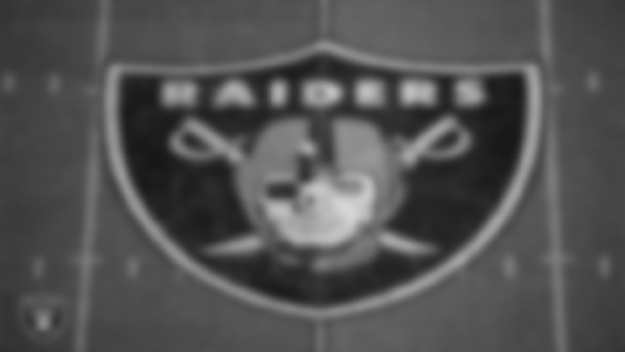 Las Vegas Raiders fullback Alec Ingold (45) during the regular season home game against the Buffalo Bills.