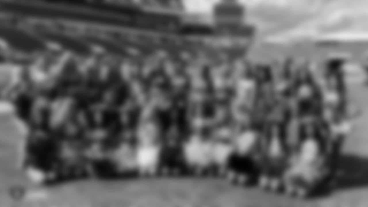 Raiderette Sasha throughout the week at the 2020 Pro Bowl.
