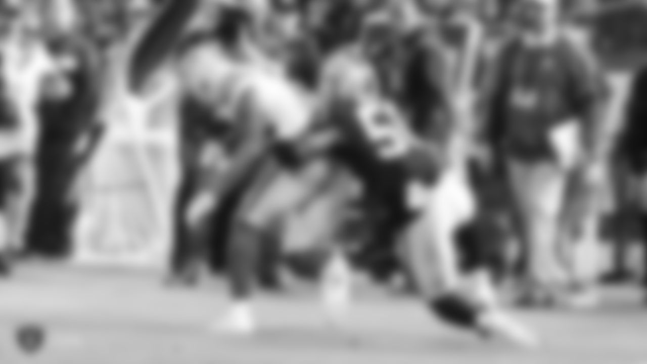 The Oakland Raiders preseason game against the Green Bay Packers at Oakland-Alameda County Coliseum, Friday, August 24, 2018, in Oakland, California.