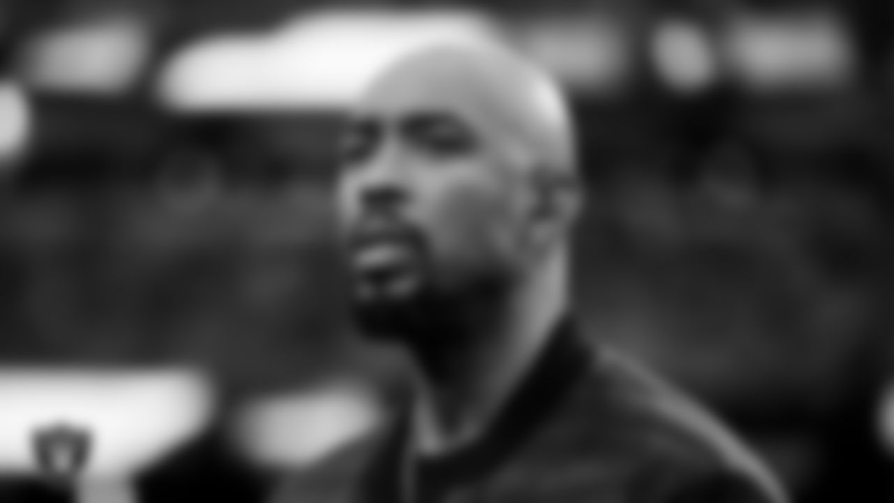 Pastor, singer, songwriter, and record producer, Montell Jordan, performs the national anthem before the Las Vegas Raiders' regular season home game against the Denver Broncos at Allegiant Stadium.
