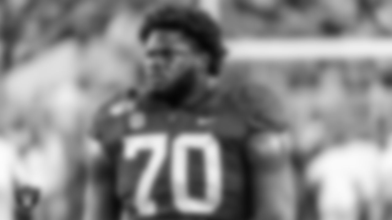 OL Alex Leatherwood
First Round (17th overall)
Alabama