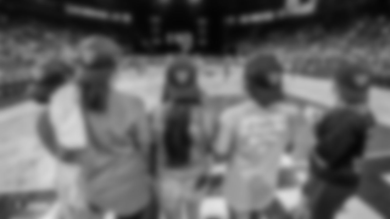 The Raiders provide youth in Southern Nevada with the opportunity to attend a Las Vegas Aces WNBA game.