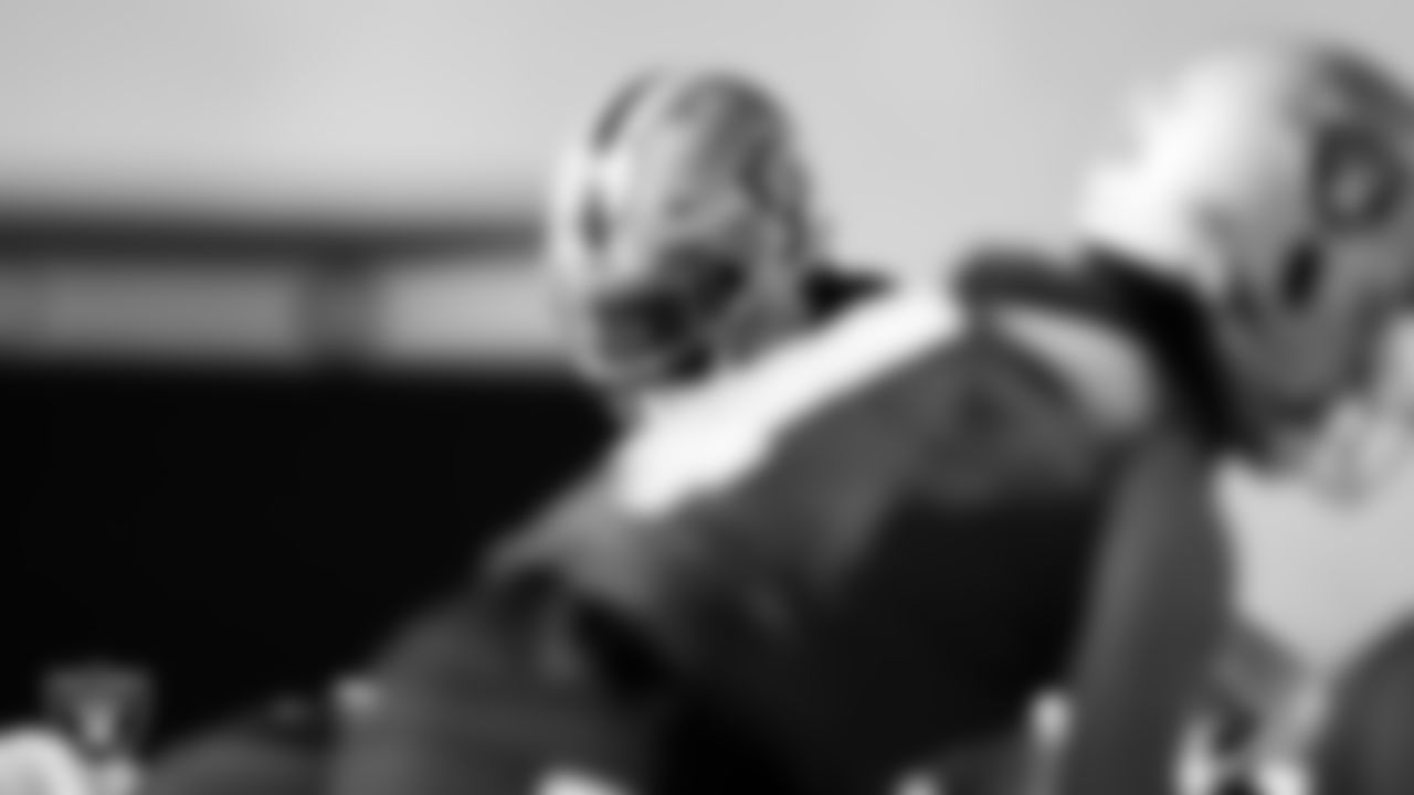 Las Vegas Raiders defensive end Malcolm Koonce (51) during practice at Intermountain Healthcare Performance Center.