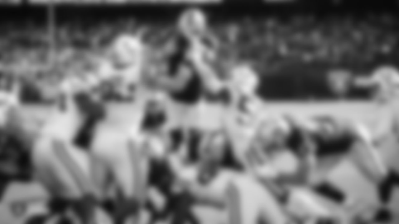 The Oakland Raiders regular season game against the Indianapolis Colts at Oakland-Alameda County Coliseum, Sunday, October 28, 2018, in Oakland, California.