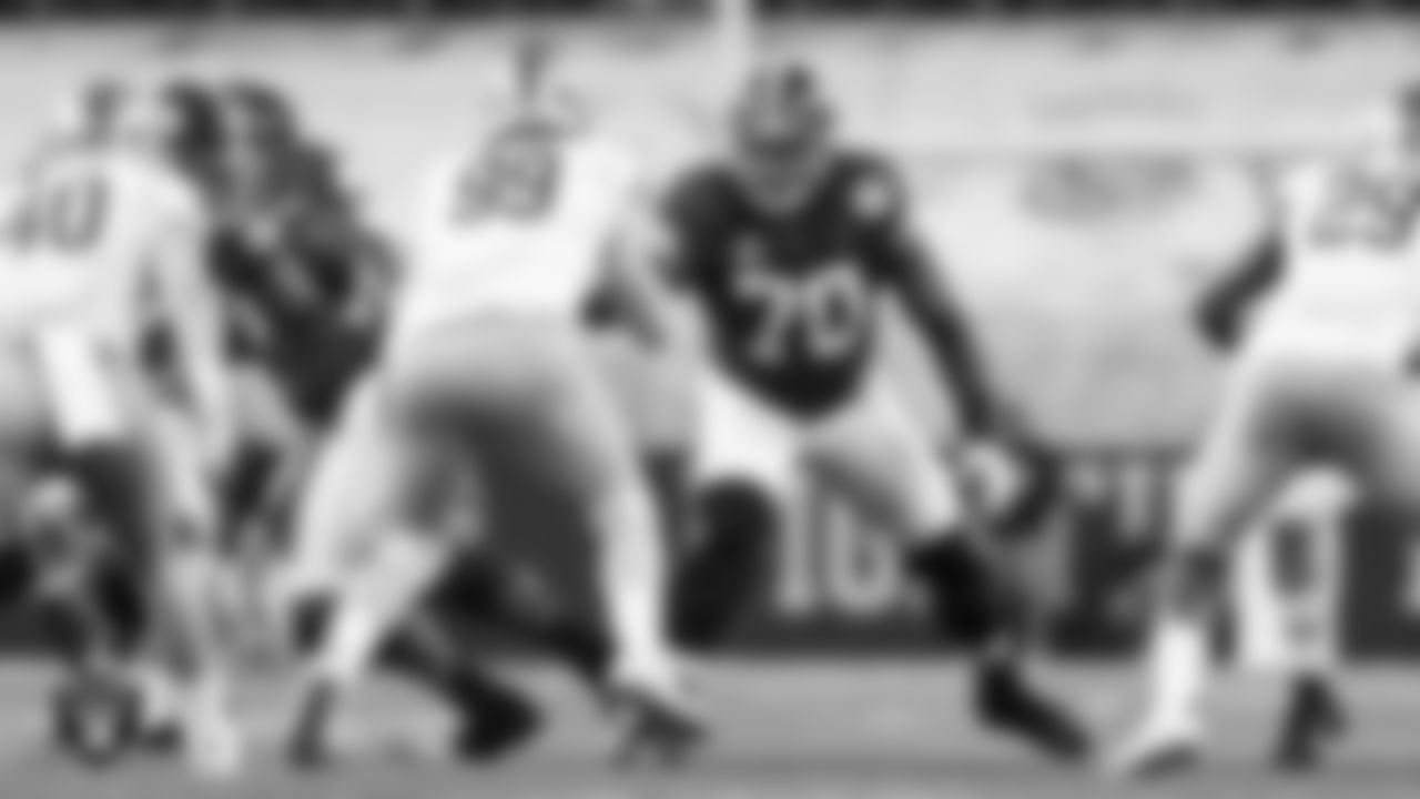 OL Alex Leatherwood
First Round (17th overall)
Alabama