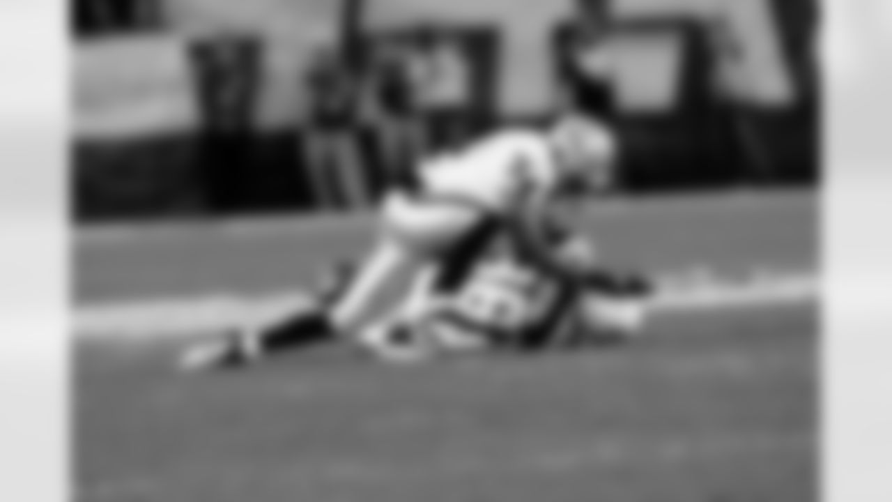 S Mike Mitchell breaks up a pass to WR Vincent Brown.