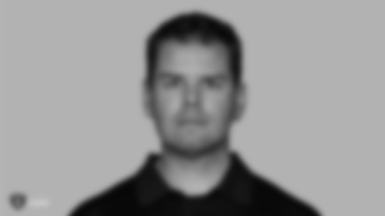 Headshot of Oakland Raiders head strength and conditioning coach, AJ Neibel.