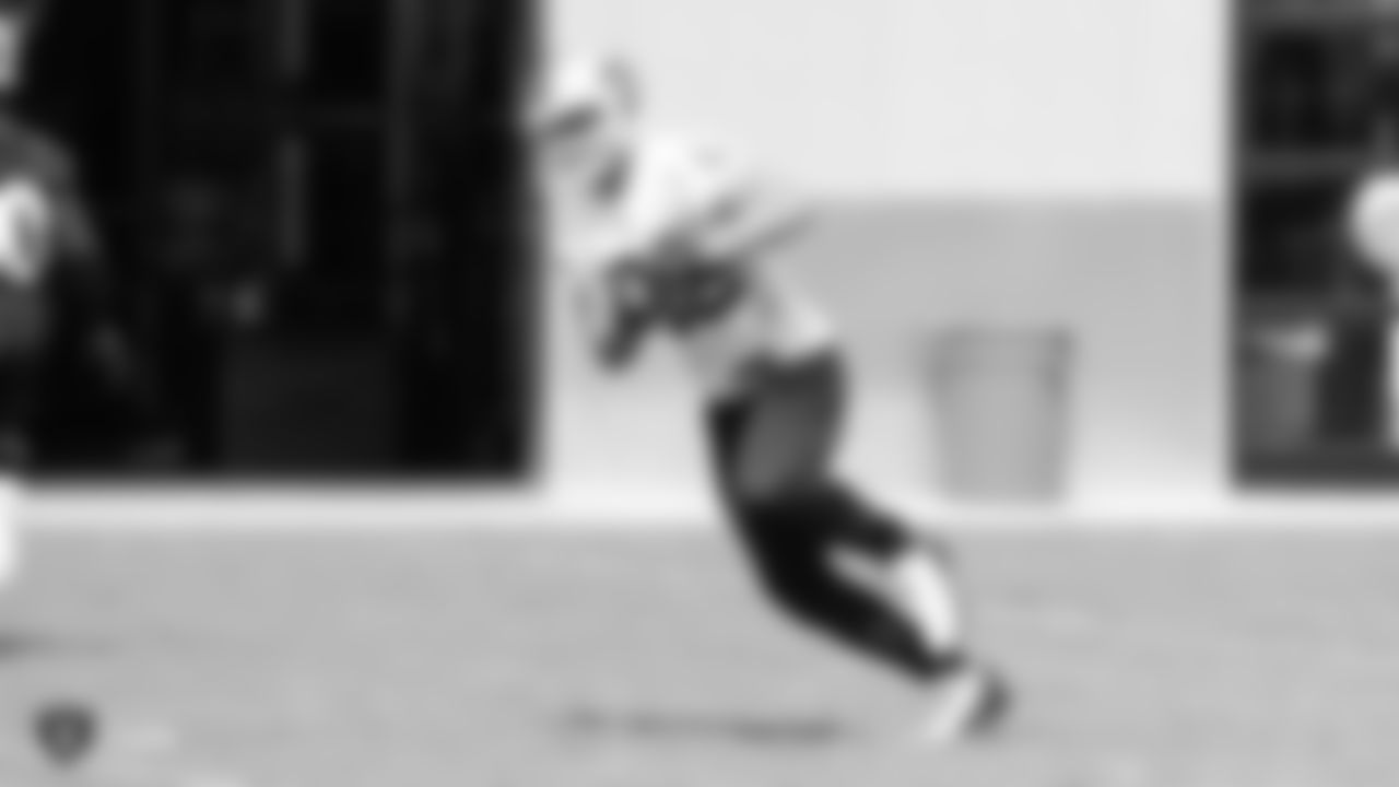Oakland Raiders wide receiver Jordy Nelson (82) on the field for practice at the Oakland Raiders Practice Facility, Friday, September 14, 2018, in Alameda, California.