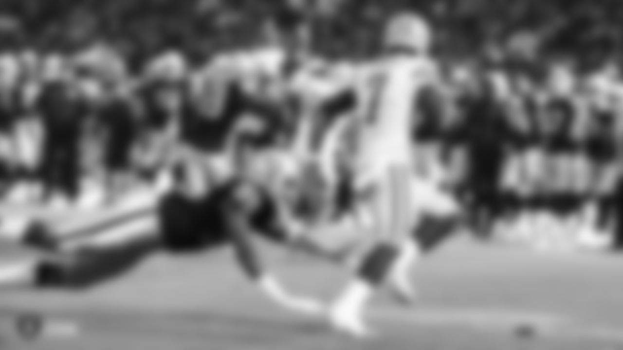 The Oakland Raiders preseason game against the Green Bay Packers at Oakland-Alameda County Coliseum, Friday, August 24, 2018, in Oakland, California.