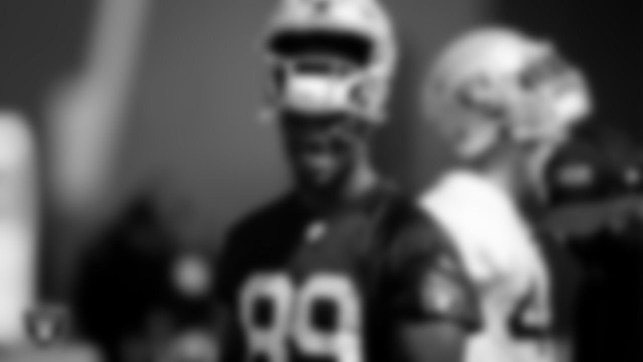 Las Vegas Raiders wide receiver Bryan Edwards (89) during practice.