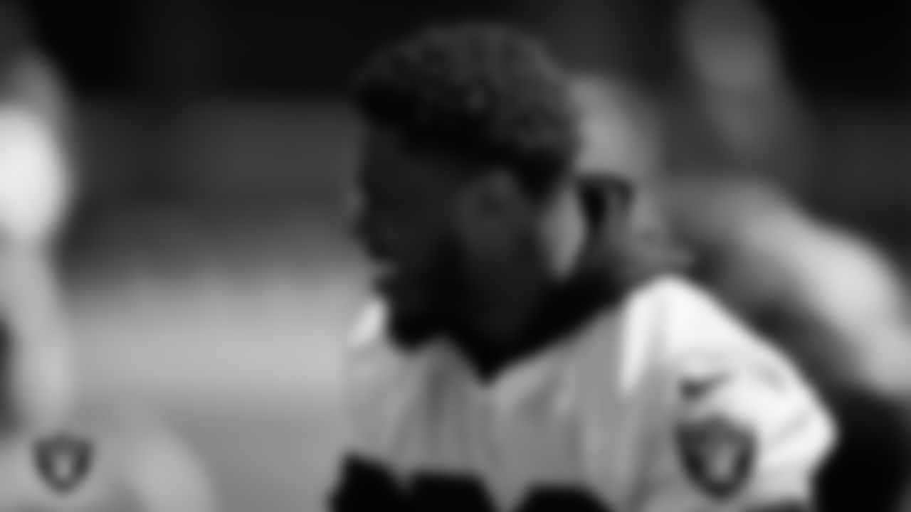 Las Vegas Raiders running back Josh Jacobs (28) at an Organized Team Activity (OTA).
