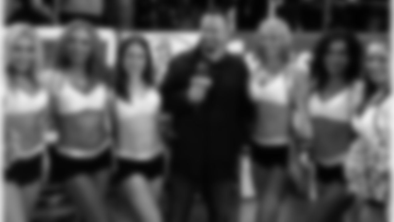 The Raiderettes are interviewed on Austrian TV.