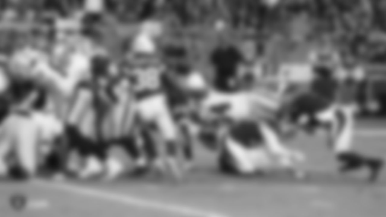 The Raiders preseason game against the Arizona Cardinals at State Farm Stadium.