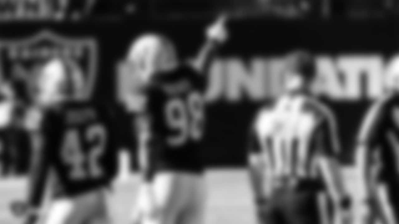 The Oakland Raiders regular season game against the Kansas City Chiefs at Oakland-Alameda County Coliseum, Sunday, December 2, 2018, in Alameda, California.