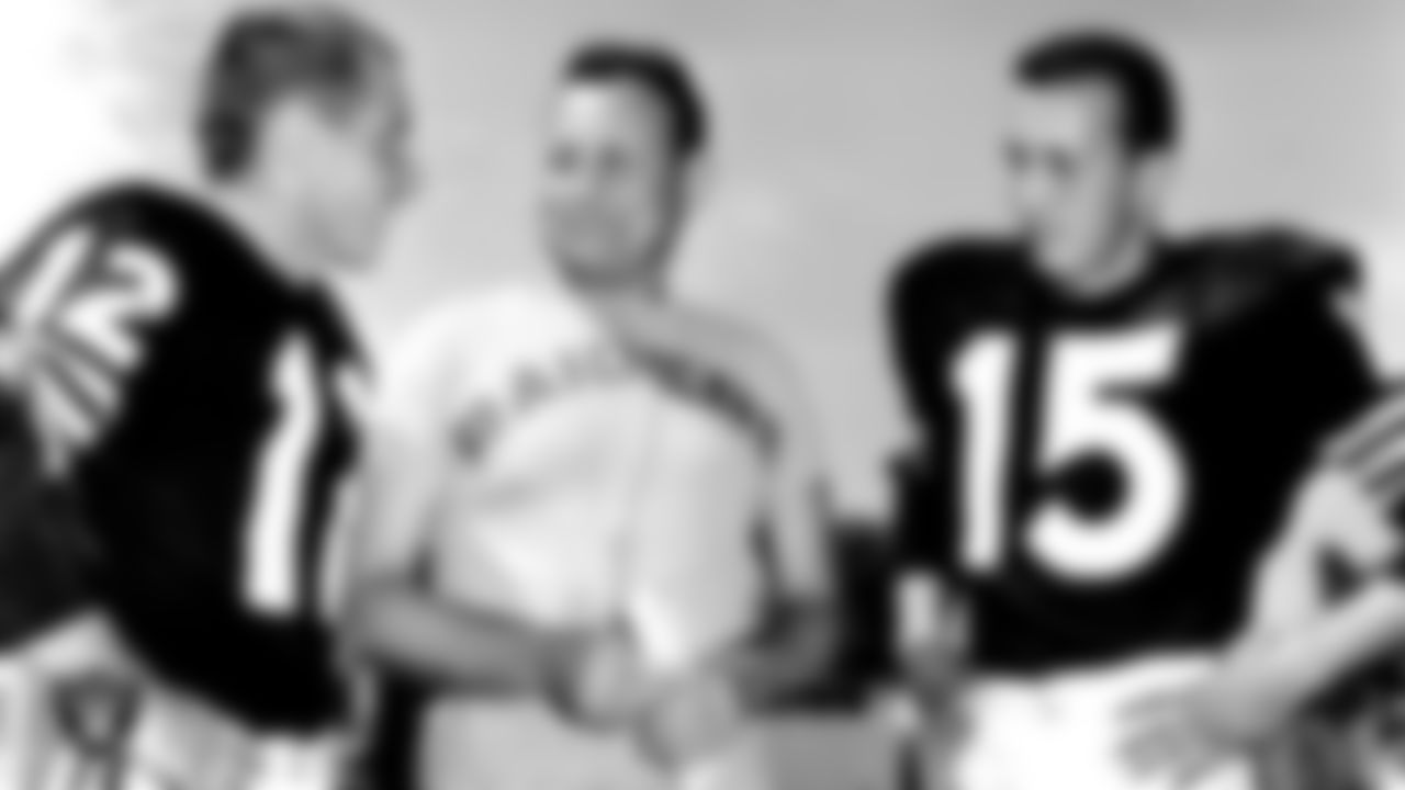 Tom Flores appeared in 84 games with 64 starts for the Silver and Black, passing for 11,635 yards and 92 touchdowns. He joined the Raiders coaching staff in 1972 as a wide receivers coach under John Madden. After Madden retired, Flores took over as Head Coach from 1979-87, winning 83 games and leading the Raiders to victories in Super Bowl XV and XVIII.