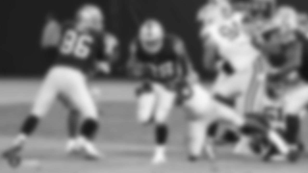 The Oakland Raiders preseason game against the Green Bay Packers at Oakland-Alameda County Coliseum, Friday, August 24, 2018, in Oakland, California.