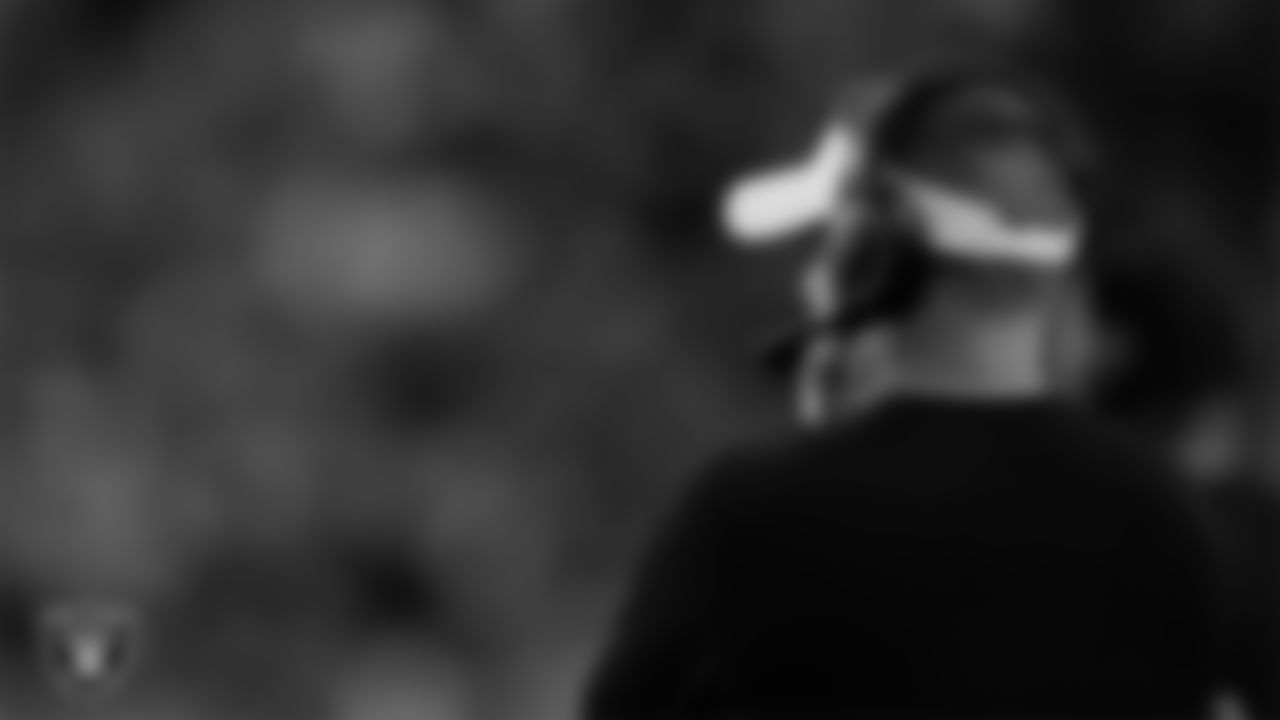 Las Vegas Raiders Head Coach Josh McDaniels on the sidlines during the preseason away game against the Miami Dolphins at Hard Rock Stadium.