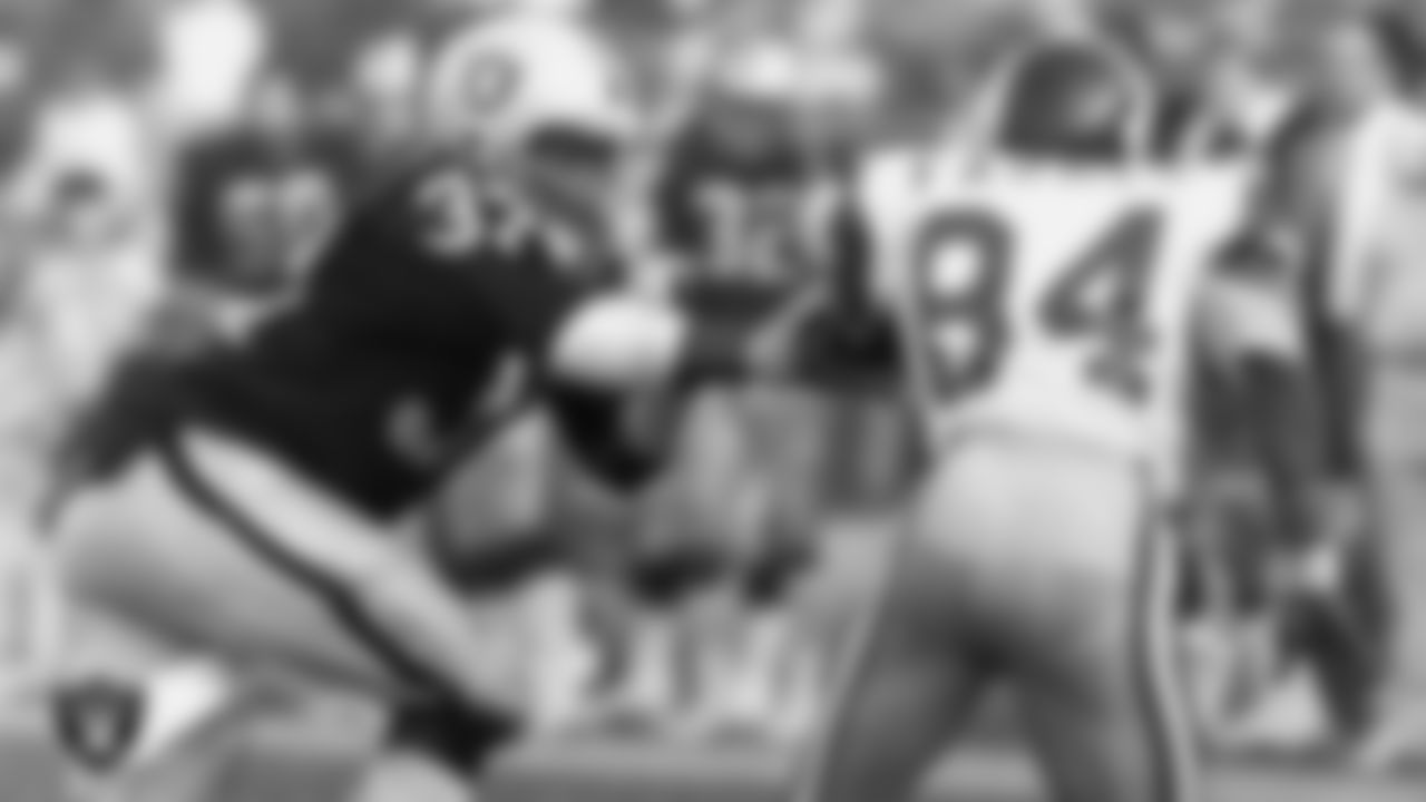 The Raiders selected Hayes in the 5th round of the 1977 NFL Draft. The five-time Pro Bowler played in 149 games recording 39 interceptions for 572 yards and 4 pick-sixes. His 39 interceptions are tied with Willie Brown's mark for the all-time team record. Hayes was a key member of the Raiders Super Bowl XV and XVIII championship teams and was named the AP Defensive Player of the Year in 1980.