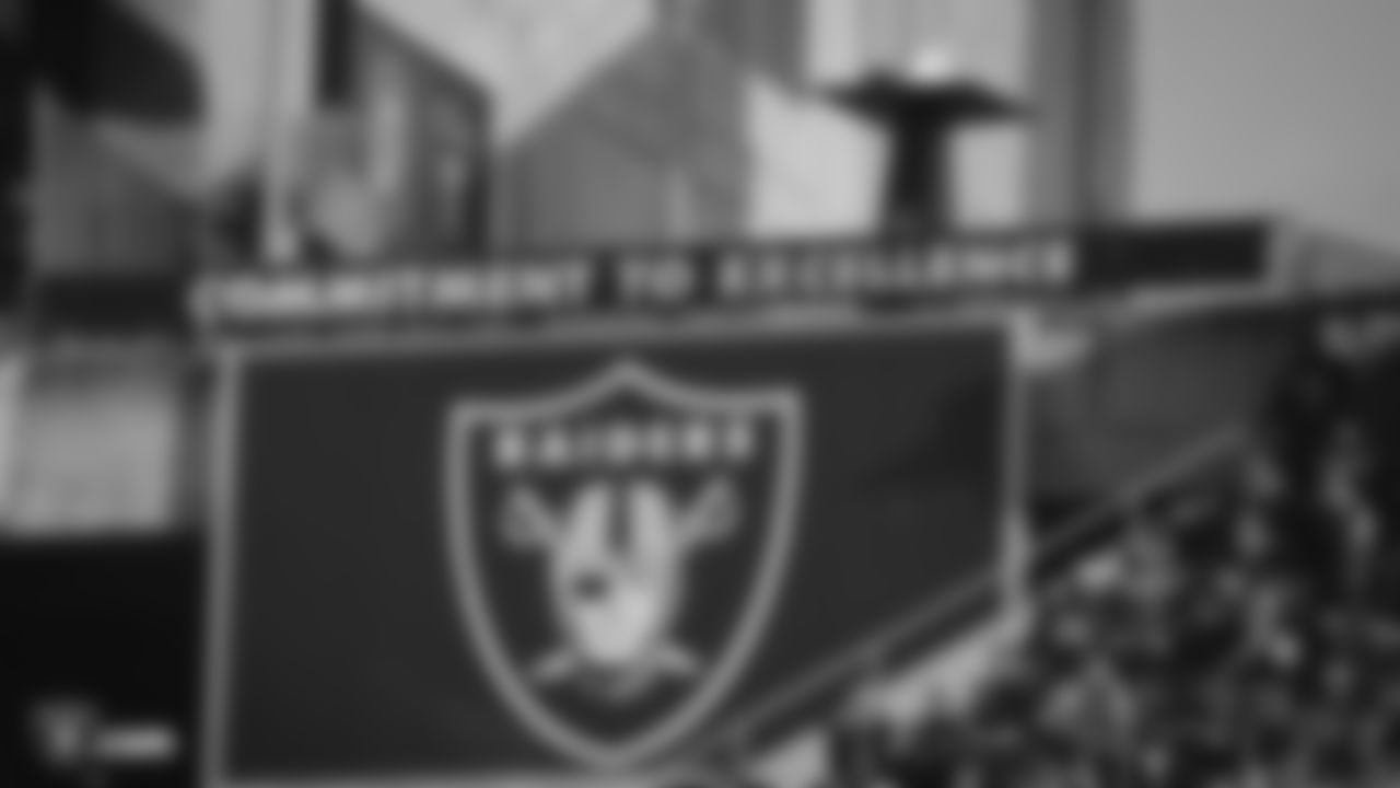 The Al Davis torch during the Raiders regular season game against the Jacksonville Jaguars.