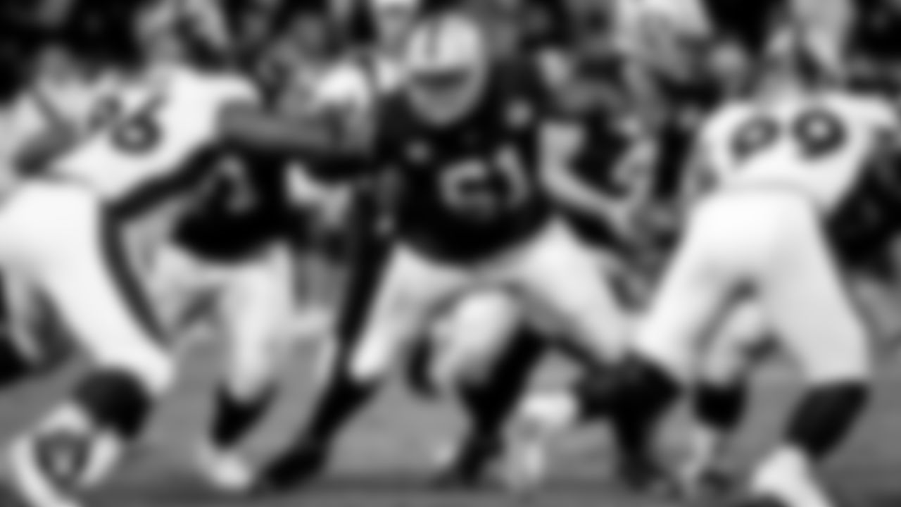 Rodney Hudson has been the Raiders' starting center since signing with the team as a free agent in 2015. As a Raider, Hudson has been one of the top centers in the league and represented the team in the 2016, 2017 and 2019 Pro Bowls.