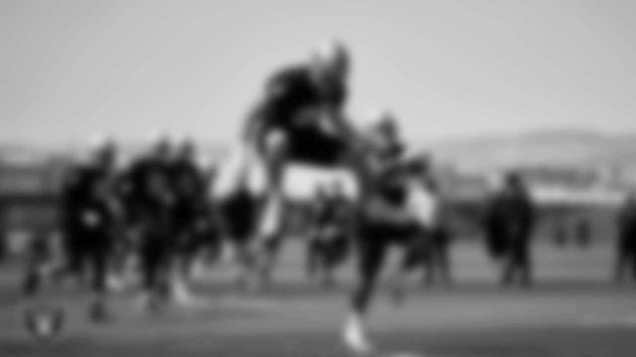 Las Vegas Raiders defensive end Maxx Crosby (98) during Day Three of 2022 Veteran Minicamp.