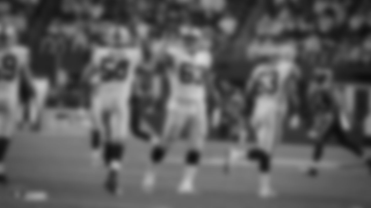 The Raiders preseason game against the Seattle Seahawks at CenturyLink Field.