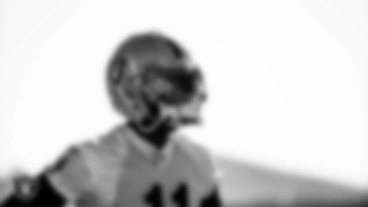 Las Vegas Raiders wide receiver Henry Ruggs III (11) during practice at Intermountain Healthcare Performance Center.