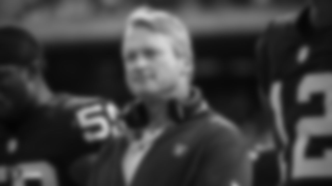 See exclusive photos of Head Coach Jon Gruden's return to the Oakland-Alameda County Coliseum.