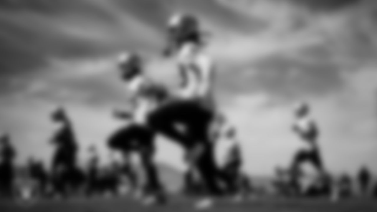 Las Vegas Raiders wide receiver Kristian Wilkerson (83) during practice at Intermountain Health Performance Center.