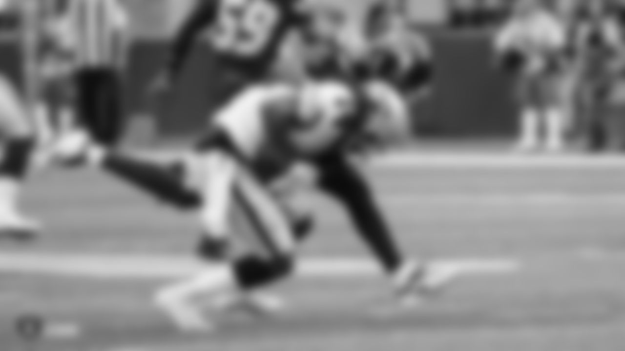 The Oakland Raiders preseason game against the Seattle Seahawks at CenturyLink Field, Thursday, August 30, 2018, in Seattle, Washington.