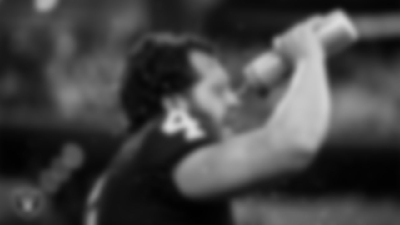 Derek Carr was drafted in the second round of the 2014 NFL Draft by the Raiders. A starter since entering the league, Carr holds the team records for completions (2,896), passing yards (31,700) and touchdowns (193).