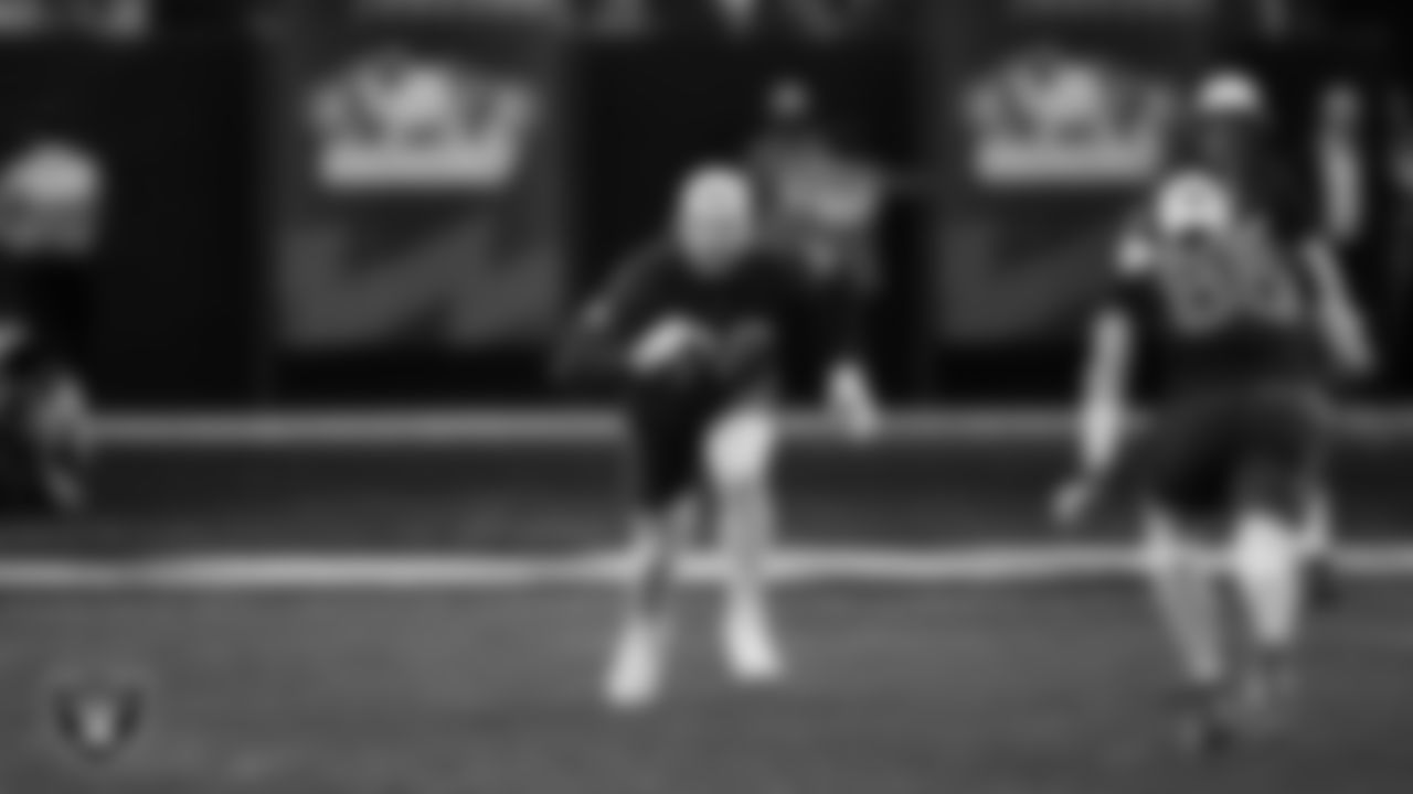 Las Vegas Raiders defensive end Maxx Crosby (98) during the 2023 Pro Bowl at Allegiant Stadium.