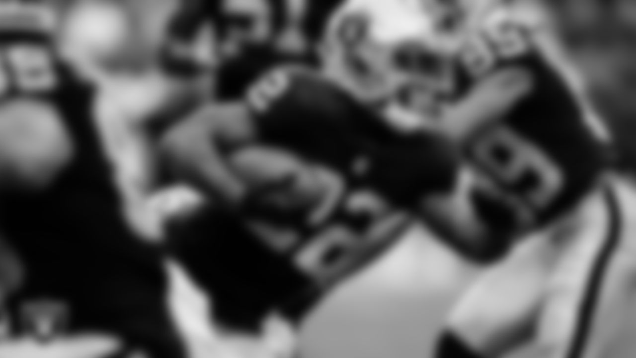 Las Vegas Raiders running back Ameer Abdullah (22) during the preseason home game against the San Francisco 49ers at Allegiant Stadium.
