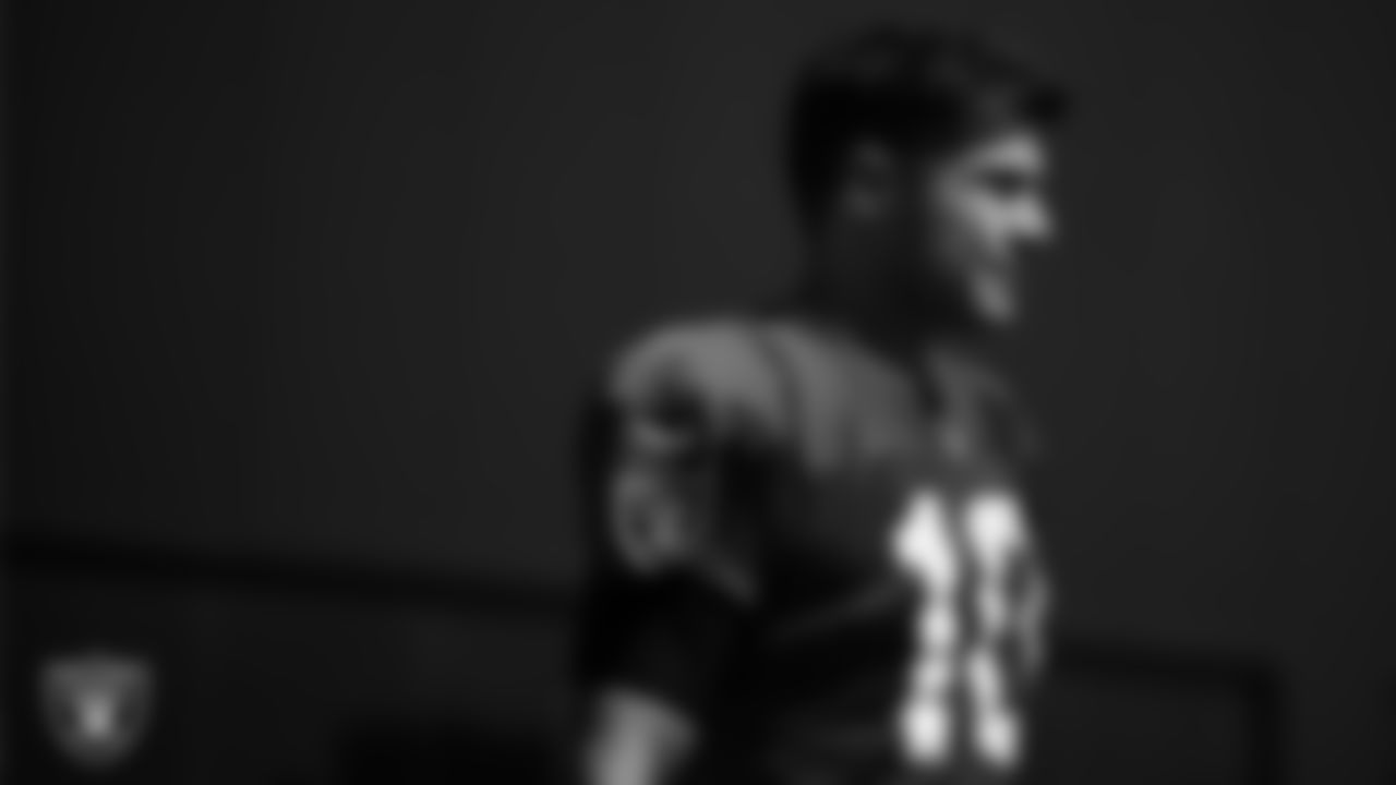 Las Vegas Raiders quarterback Jimmy Garoppolo (10) during practice at Intermountain Health Performance Center.