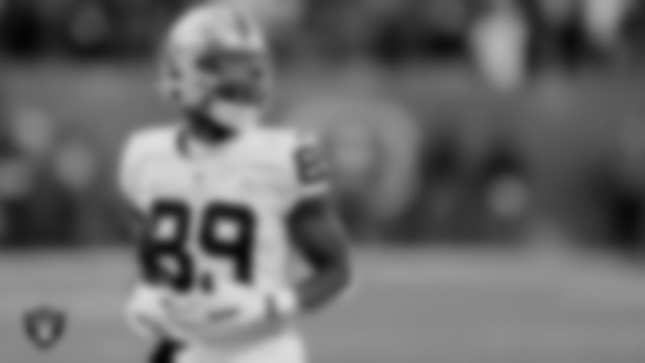 Las Vegas Raiders wide receiver Bryan Edwards (89) during the postseason away game against the Cincinnati Bengals.
