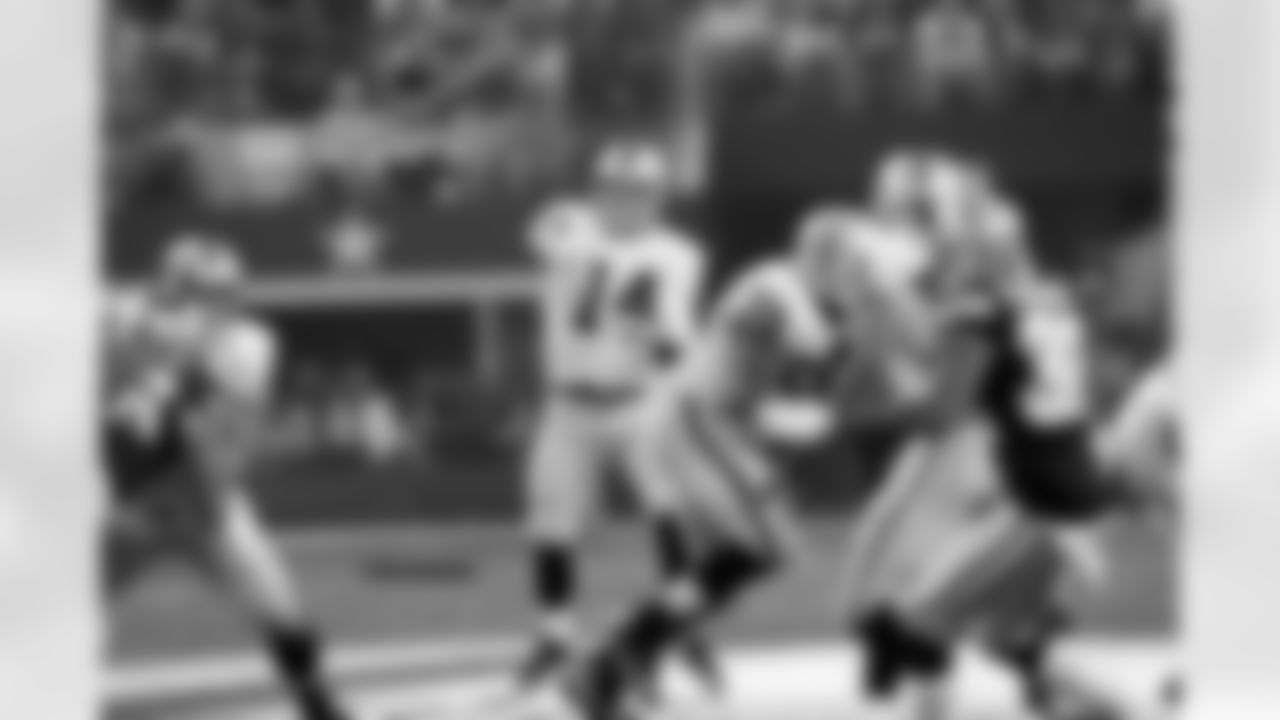 QB Matt McGloin makes the throw up the middle.