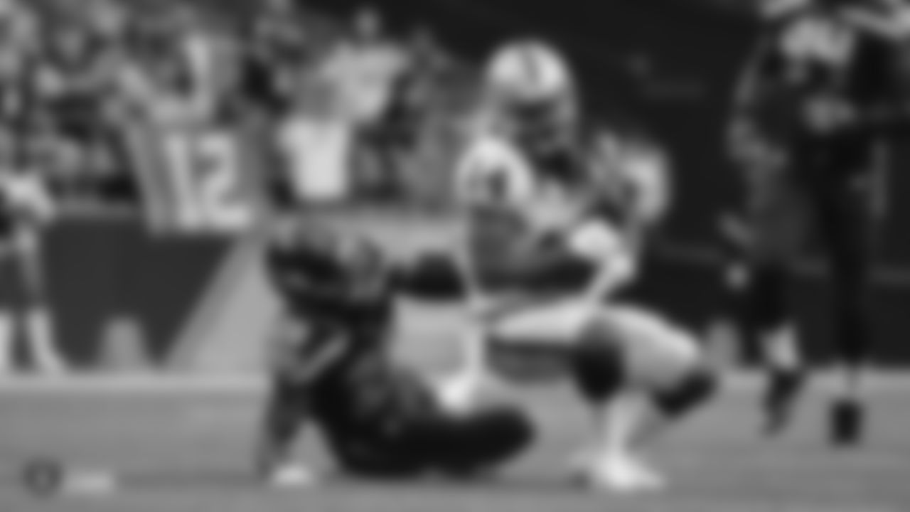 The Oakland Raiders preseason game against the Seattle Seahawks at CenturyLink Field, Thursday, August 30, 2018, in Seattle, Washington.