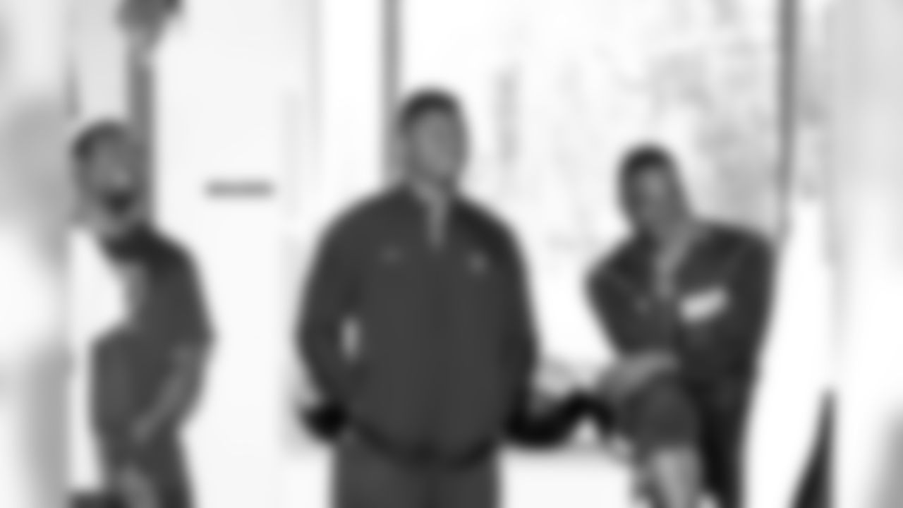 LB Curtis Lofton, LB Khalil Mack and DE Justin Tuck