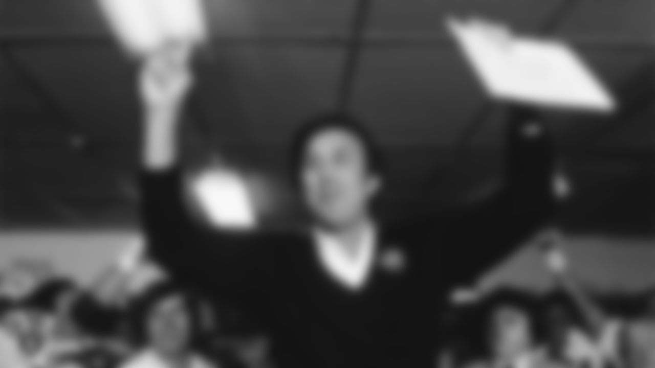 Tom Flores began his career as the first quarterback to don the Silver and Black. He went on to coach two Super Bowl winning seasons for the Raiders in 1981 and 1984.