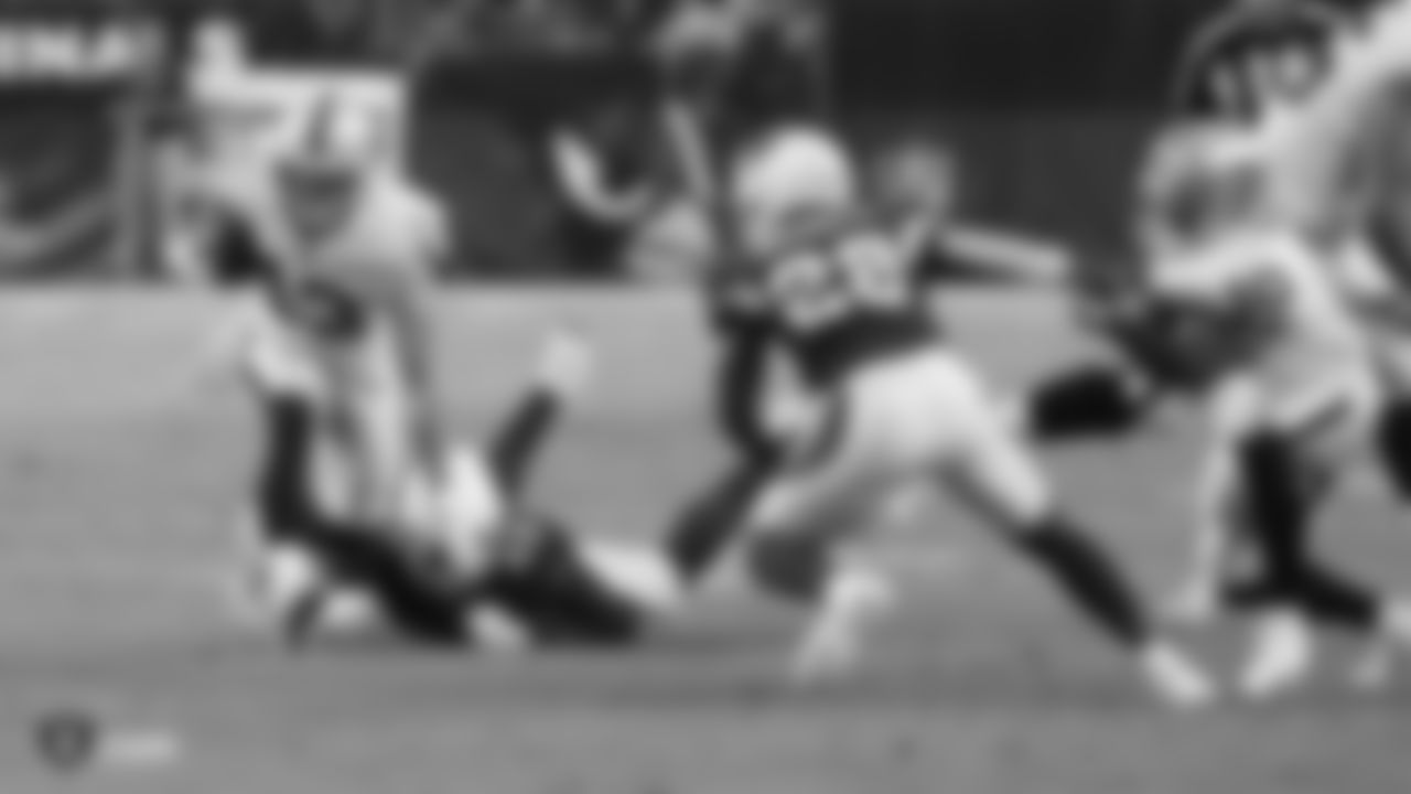 The Raiders preseason game against the Arizona Cardinals at State Farm Stadium.