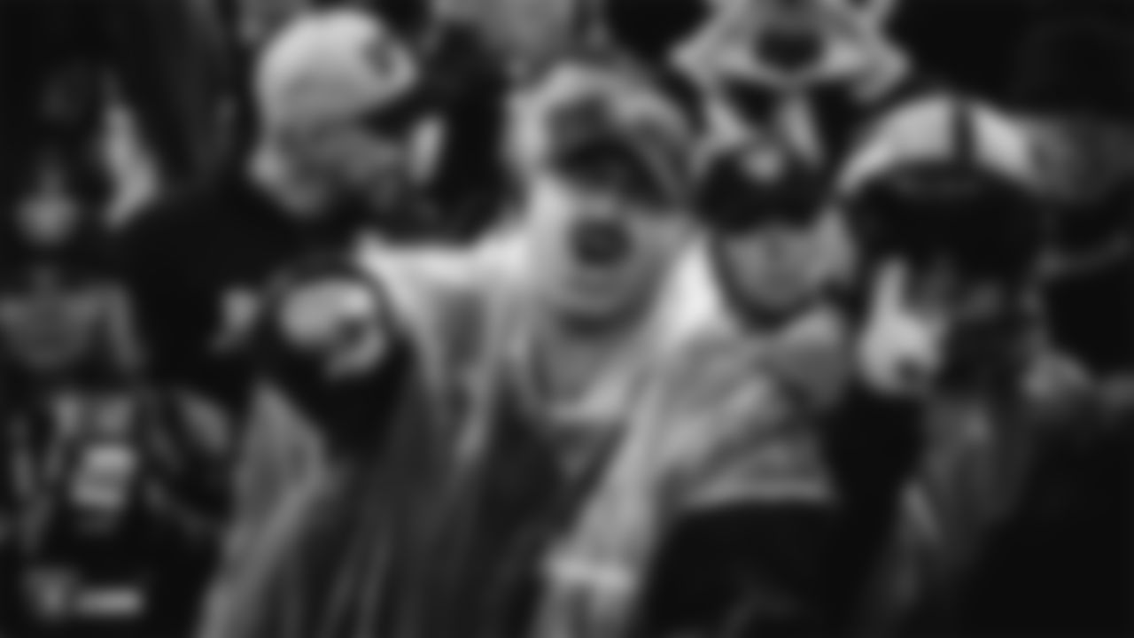 Oakland Raiders fans during the Oakland Raiders regular season game against the Denver Broncos at Oakland-Alameda County Coliseum, Monday, December 24, 2018, in Oakland, California. The Oakland Raiders won 24-17.