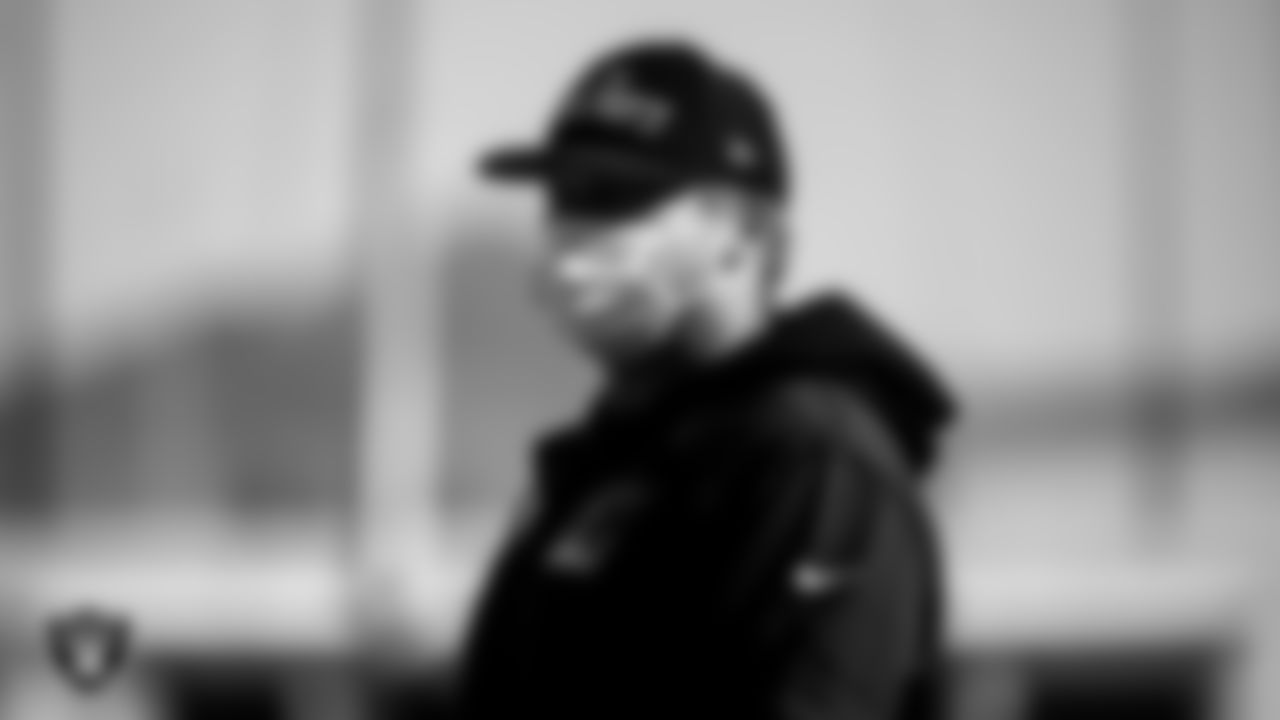 Las Vegas Raiders Head Coach Jon Gruden during practice.