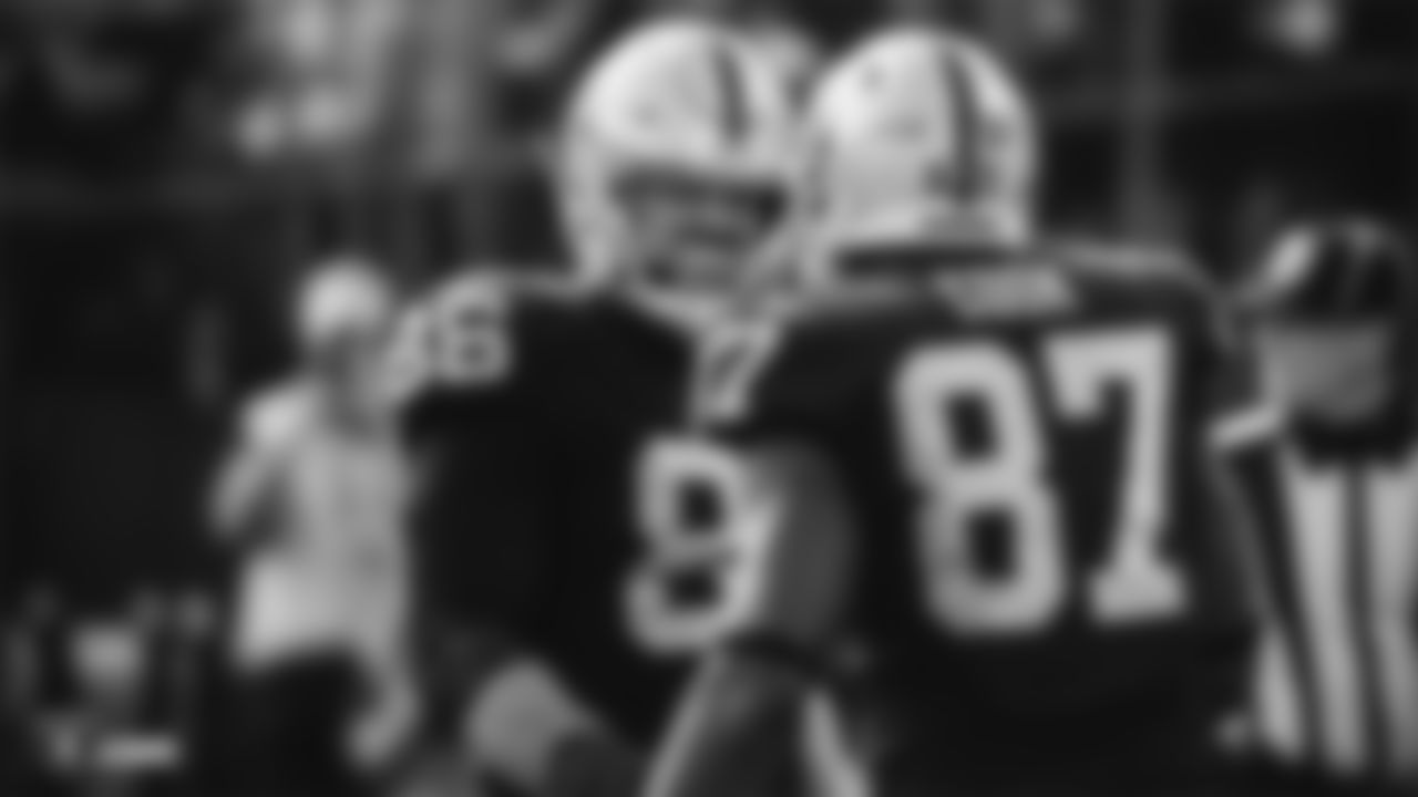 The Oakland Raiders regular season game against the Indianapolis Colts at Oakland-Alameda County Coliseum, Sunday, October 28, 2018, in Oakland, California.