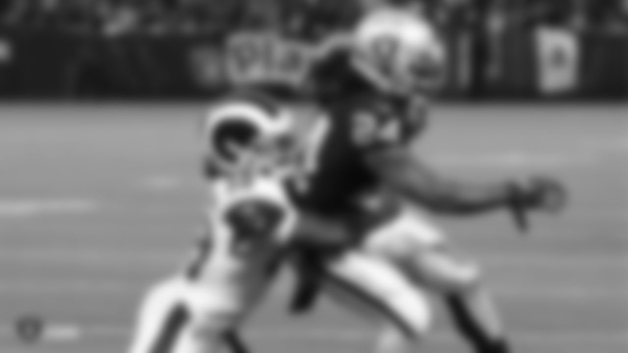 The Oakland Raiders regular season game against the Los Angeles Rams at Oakland-Alameda County Coliseum, Monday, September 10, 2018, in Oakland, California.