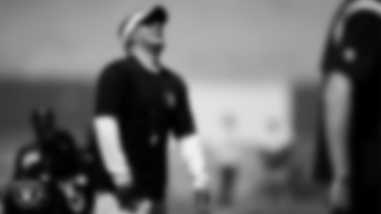 Las Vegas Raiders Head Coach Josh McDaniels during Mandatory Minicamp.